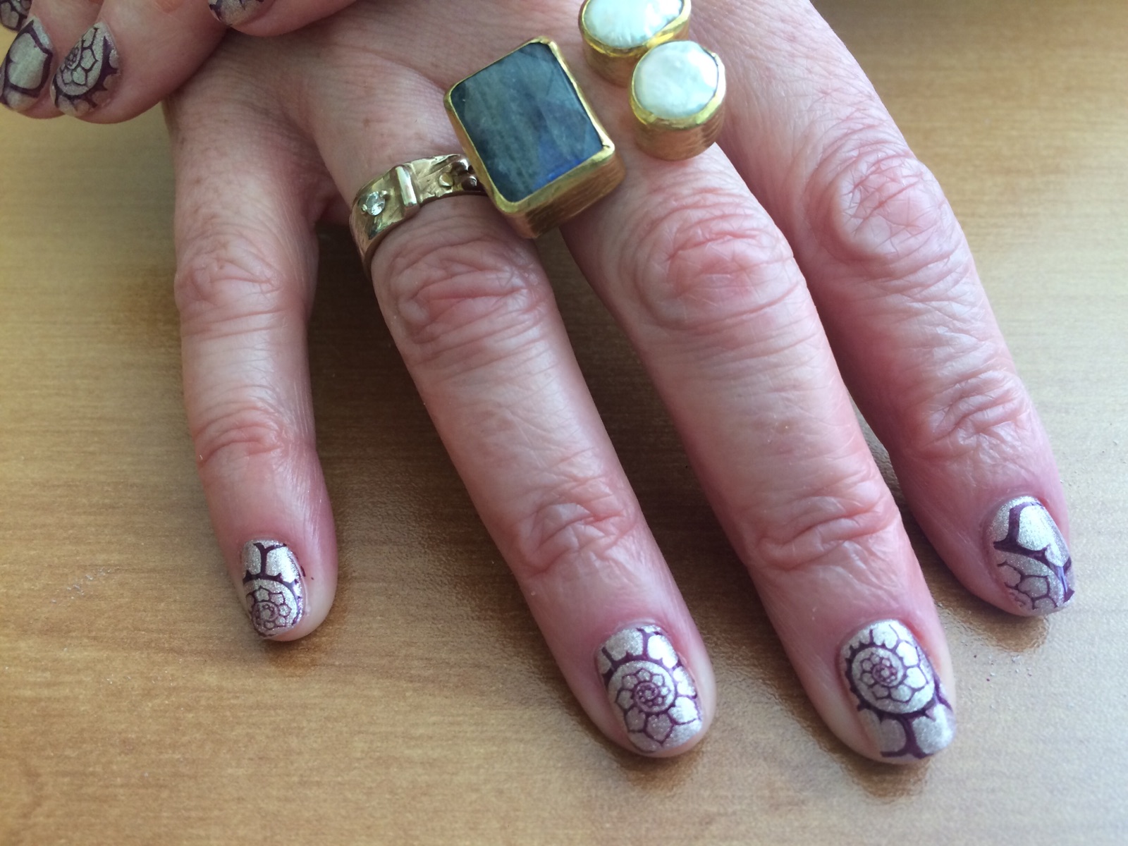 Réalisation Chantal Amour d'ongle - ongles décorations